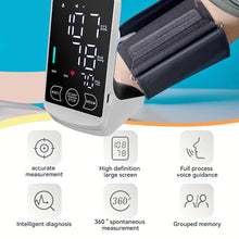 Load image into Gallery viewer, Rechargeable Smart Touch Screen Blood Pressure High Accurate Digital Sphygmomanometer Bp Monitors Electronic Tonometer Arm Cuff
