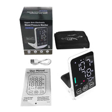 Load image into Gallery viewer, Rechargeable Smart Touch Screen Blood Pressure High Accurate Digital Sphygmomanometer Bp Monitors Electronic Tonometer Arm Cuff
