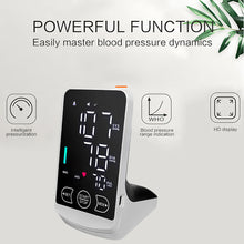 Load image into Gallery viewer, Rechargeable Smart Touch Screen Blood Pressure High Accurate Digital Sphygmomanometer Bp Monitors Electronic Tonometer Arm Cuff
