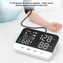 Load image into Gallery viewer, LED Screen Upper Arm Cuff Blood Pressure Monitor Electronic Digital Sphygmomanometer Medical BP Monitors Tensiometer
