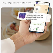 Load image into Gallery viewer, Continuous Glucose Monitoring Blood Glucose Meter Without Finger Pricking Real-time Measurement of High and Low Blood Sugar Real-time Reminder of Blood Glucose Meter
