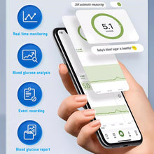 Load image into Gallery viewer, Continuous Glucose Monitoring Blood Glucose Meter Without Finger Pricking Real-time Measurement of High and Low Blood Sugar Real-time Reminder of Blood Glucose Meter
