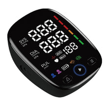 Load image into Gallery viewer, Arm Type Blood Pressure Monitor LED Display Screen Blood Pressure Monitor Household Measuring Instrument Health Care
