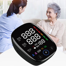 Load image into Gallery viewer, Arm Type Blood Pressure Monitor LED Display Screen Blood Pressure Monitor Household Measuring Instrument Health Care
