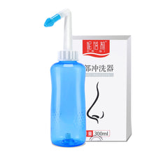 Load image into Gallery viewer, 300ML Nose Wash Cleaner Nasal Irrigator Rinse Bottle Nose Protector Avoid Allergic Rhinitis Adults Children Neti Pot
