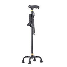 Load image into Gallery viewer, For The Elderly Retractable Non-slip Walking Sticks Aluminum Alloy Multifunctional Cane With Led Light Old Men Crutch
