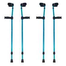 Load image into Gallery viewer, Folding Elbow Crutch Fracture Injury Anti Fall Armpit Instruments Crutches Rehabilitation Walking Aids Elderly Canes Aluminum Alloy
