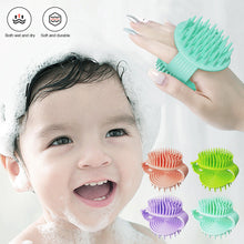 Load image into Gallery viewer, Soft Double-sided Shampoo Brush Scalp Massage Clean Shampoo Comb Portable Wet Dry Dual-use Shampoo Brush for Adults Children
