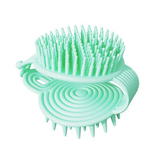 Load image into Gallery viewer, Soft Double-sided Shampoo Brush Scalp Massage Clean Shampoo Comb Portable Wet Dry Dual-use Shampoo Brush for Adults Children
