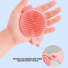Load image into Gallery viewer, Soft Double-sided Shampoo Brush Scalp Massage Clean Shampoo Comb Portable Wet Dry Dual-use Shampoo Brush for Adults Children
