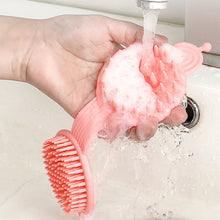 Load image into Gallery viewer, Soft Double-sided Shampoo Brush Scalp Massage Clean Shampoo Comb Portable Wet Dry Dual-use Shampoo Brush for Adults Children
