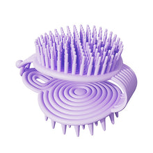 Load image into Gallery viewer, Soft Double-sided Shampoo Brush Scalp Massage Clean Shampoo Comb Portable Wet Dry Dual-use Shampoo Brush for Adults Children
