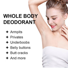 Load image into Gallery viewer, Mild Non-irritating Whole Body Deodorant Balm Removing Odor Refreshing Non-greasy Long-lasting Portable Body Care Cream
