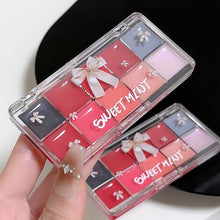 Load image into Gallery viewer, 10 Colors Lip Mud Palette Moisturizing Hydrating Lipstick Long-lasting Non-sticky Solid Lip Glaze Lip Makeup Cosmetics
