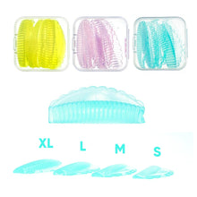 Load image into Gallery viewer, 4pairs/box Soft Self-adhesive Silicone Stripe Eyelash Perming Pads Reusable Eyelash Curling Lifting Pads Beauty Eyelash Tools
