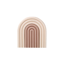 Load image into Gallery viewer, Rainbow Silicone Heat-insulation Pad Detachable Spliceable Durable High Temperature Resistant Household Dining Heat-resistant Mat

