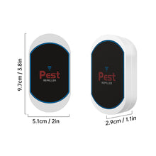Load image into Gallery viewer, Multifunctional Ultrasonic Electronic Insect Repellent Intelligent Frequency Conversion Household Mini Physical Mosquito Repellent
