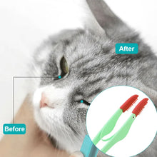 Load image into Gallery viewer, Soft Durable Silicone Pet Eye Cleaning Brush Tear Stains Brush Cat Dog Universal Daily Cleaning Brush Pet Accessories
