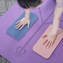 Load image into Gallery viewer, 2Pcs Soft TPE Yoga Knee Pad Support Protective Pad Cushion Pad For Elbow Leg Arm Balance Exercise Fitness Workout Yoga Mat
