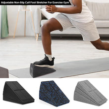 Load image into Gallery viewer, 3Pcs/Set Adjustable Yoga Fitness Bricks Squat Wedge Blocks Block Ramp Deadlift Slant Board Non-Slip Calf Foot Stretcher For Exercise Gym
