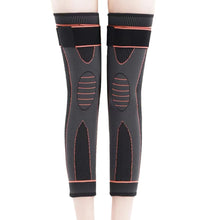 Load image into Gallery viewer, 1Pair Long Length Compression Knee Pads Brace Support Lengthen Stripe Sport Sleeve Arthritis Joint Pain Protector Elastic Kneepad
