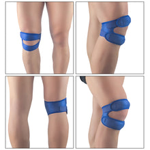 Load image into Gallery viewer, 1Pc Kneepad Double Patellar Knee Patella Tendon Support Strap Brace Pad Basketball Sports Protector Open Knee Wrap Band Fitness Gear

