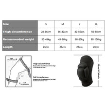 Load image into Gallery viewer, 1Pair EVA Foam Thickened Knee Pads Brace Sports Gym Support Fitness Protector Gear Basketball Brace Protector Anti Slip Collision Kneepads
