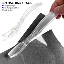 Load image into Gallery viewer, Car Stickers Vinyl Wrap Film Cutter Safety Paper Duckbill Knife Transparent Vinyl Safety Cutter Wall Paper Cutting Knife Tool
