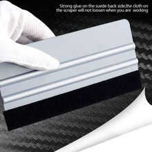 Load image into Gallery viewer, Car Scraper Fiber Vinyl Squeegee Spare Suede Fabric Cloth Wrap Tool Window Tint Scraper No Scratch Protector Edge Car Accessory

