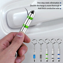 Load image into Gallery viewer, Car Static Eliminator Keychain Portable Static Rod Electrostatic Discharger Anti Static Keychain Decorative Pendant Electrostatic Release
