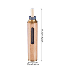 Load image into Gallery viewer, Portable Car Anti-ash Ashtray Mini Car Ashtray Anti Soot-flying Cigarette Cover Anti-ash Luxury Wood Cigarette Holder Auto Ashtray
