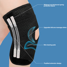 Load image into Gallery viewer, 1Pc Pressurized Elastic Knee Support Joints Protector Kneepad Men Women Sports Knee Pads Fitness Volleyball Brace Protector
