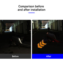 Load image into Gallery viewer, 2Pcs LED Motorcycle Turn Signal Lamp Projection Lamp Sequential Flash Indicator Lights Running Light
