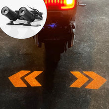 Load image into Gallery viewer, 2Pcs LED Motorcycle Turn Signal Lamp Projection Lamp Sequential Flash Indicator Lights Running Light
