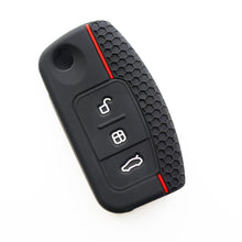 Load image into Gallery viewer, Silicone Car Key Cases Cover Fob Remote Control Case Keychain for Ford Fiesta Focus 2 C-Max Ecosport S-Max Fusion Mondeo
