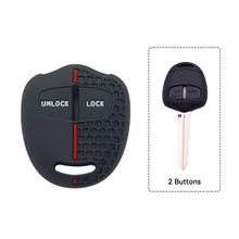 Load image into Gallery viewer, Silicone Key Case Cover Protected Fob for Mitsubishi Evolution Lancer EX Grandis Outlander Triton Pajero ASX
