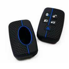 Load image into Gallery viewer, 5 Buttons Car Key Case Silicone Cover For Land Rover Range Rover Sport Velar Evoque Freelander2 Discovery Jaguar XF XJ XJL XE
