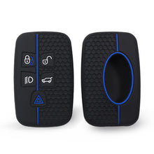 Load image into Gallery viewer, 5 Buttons Car Key Case Silicone Cover For Land Rover Range Rover Sport Velar Evoque Freelander2 Discovery Jaguar XF XJ XJL XE
