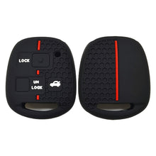 Load image into Gallery viewer, Silicone 3 Buttons Car Key Case Cover Protected Fob For Toyota FJ Cruiser Land 2008-2014 Yaris Echo For Lexus ES GS LS IS RX SC LX RX400h
