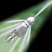 Load image into Gallery viewer, 1/4" Stainless Steel Water Jet High Pressure Sprayer Nozzle Clean Sewer Pressure Washer Quick Plug Drain Hose Nozzle Tool
