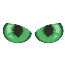 Load image into Gallery viewer, 2Pcs Car 3D Stereo Reflective Eyes Sticker Creative Rearview Mirror Sticker Decals Eyes Stickers
