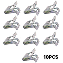 Load image into Gallery viewer, 10Pcs Car Dashboards DVD CD Panel Interior Trim Plate Fixed Clip Metal Retainer Clips Buckle Auto Fasteners
