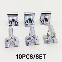 Load image into Gallery viewer, 10Pcs Car Dashboards DVD CD Panel Interior Trim Plate Fixed Clip Metal Retainer Clips Buckle Auto Fasteners
