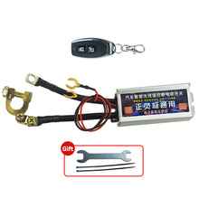 Load image into Gallery viewer, 12V Universal Car Battery Disconnect Cut Off Isolator Master Switches Wireless Remote Control Anti Leakage Main Power Switch
