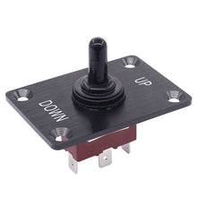 Load image into Gallery viewer, 12V DC Heavy Duty Toggle Switch Waterproof Toggle Switch 2 Pin 3Pin ON/Off SPST UP DOWN with Mounting Panel Weatherproof Cap
