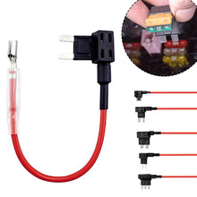 Load image into Gallery viewer, 12V Fuse Holder Add-a-circuit TAP Adapter Micro2 Mini Small Standard ATM APM Blade Auto Fuse Holder
