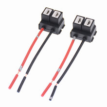 Load image into Gallery viewer, 2Pcs H7 LED Headlight Socket Adapter Wiring Harness Sockets Car Wire Connector Cable Plug For Automobile Lamp Bulb
