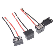Load image into Gallery viewer, 2Pcs H7 LED Headlight Socket Adapter Wiring Harness Sockets Car Wire Connector Cable Plug For Automobile Lamp Bulb

