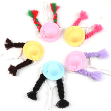 Load image into Gallery viewer, Cute Mini Cap Small Pets Decoration Hat Hamster Parrot Guinea Pig Braided Hair Hats Doll Accessories Pets Party Costume Caps
