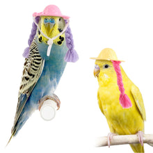 Load image into Gallery viewer, Cute Mini Cap Small Pets Decoration Hat Hamster Parrot Guinea Pig Braided Hair Hats Doll Accessories Pets Party Costume Caps
